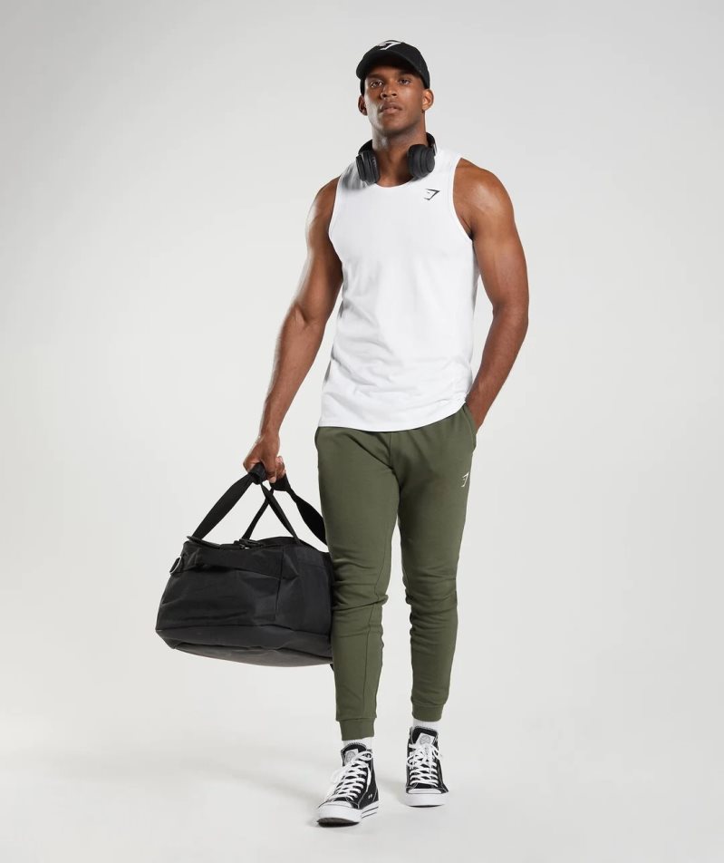 Men's Gymshark React Jogger Olive | CA A3710N